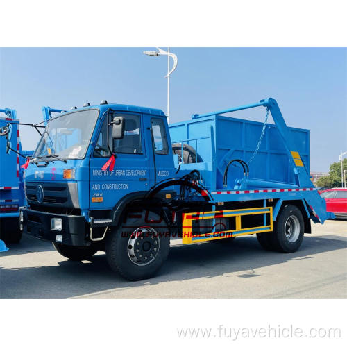 Dongfeng Skip loader truck Swing arm garbage truck